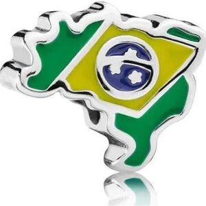 Pandora Brazil Flag Charm